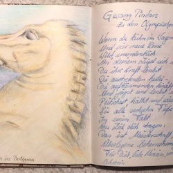 Alte Briefe und Zeichnungen